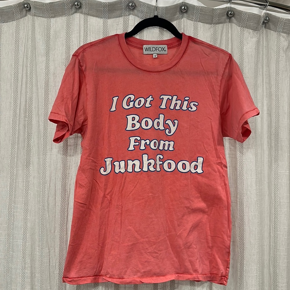 Wildfox I Got This Body From Junk Food